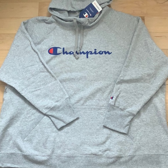 NWT Grey Champion Hoodie - Picture 1 of 1
